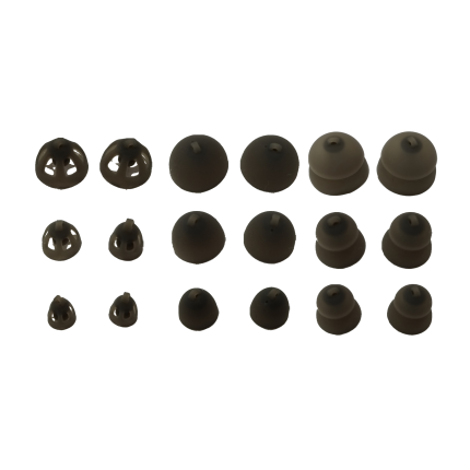 Replacement Ear Domes - Open, Tulip & Double Domes